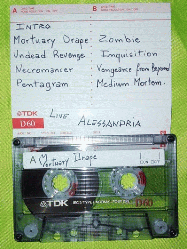 Mortuary Drape : Live Alessandria